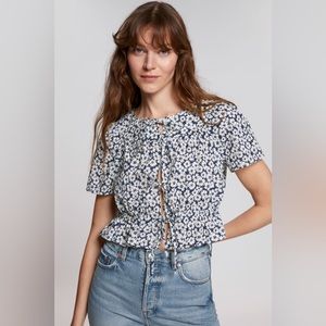 & Other Stories lace up top